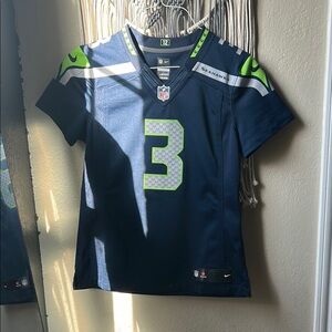 NFL Russell Wilson Seahawks Jersey in size women’s small.